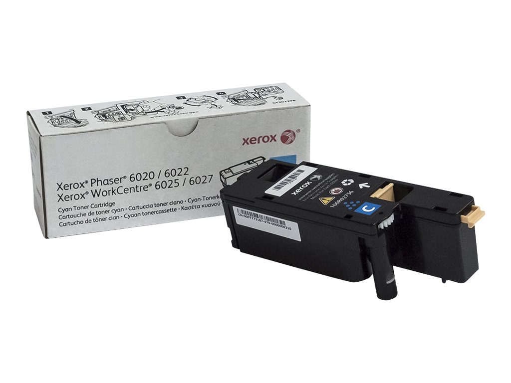 Xerox WorkCentre 6027 - cyan - original - toner cartridge