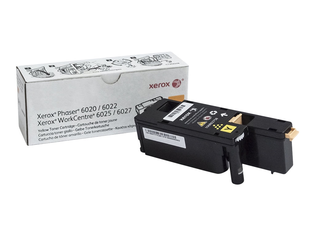 Xerox WorkCentre 6027 - yellow - original - toner cartridge