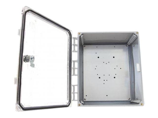TerraWave 12X10X6 Nema 4X Clear Enclosure - network device enclosure