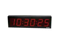 Valcom VIP-D625A - clock - rectangular - electronic - wall mountable - 15.31 in x 4.88 in