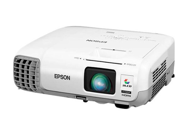 Epson PowerLite 955WH - 3LCD projector - portable