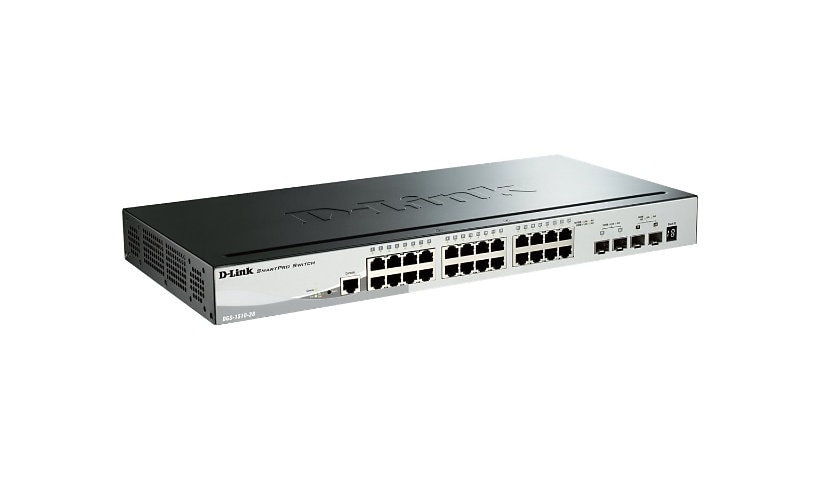 D-Link SmartPro DGS-1510-28X - switch - 28 ports - managed - rack-mountable