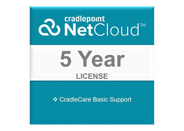 Cradlepoint CradleCare Basic - technical support - 5 years