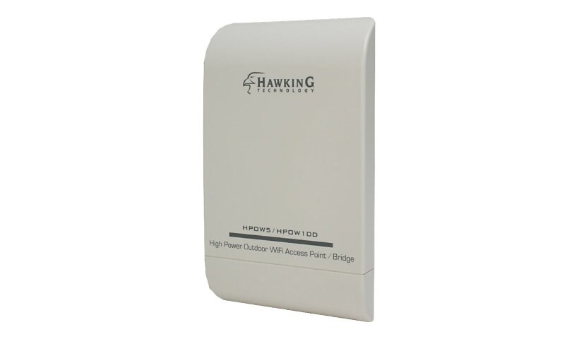 Hawking High Power Outdoor WiFi Access Point / Bridge HPOW10D - wireless ac