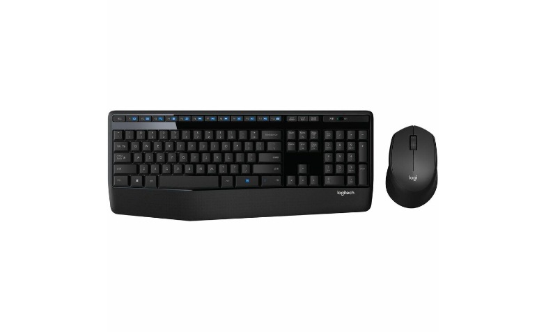 Kit Teclado e Mouse Logitech MK345 Comfort - Wireless, Resistente