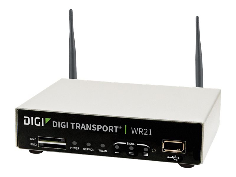 Digi TransPort WR21 - router - WWAN - desktop