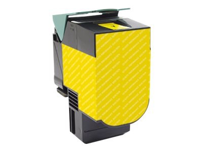 Clover Remanufactured Toner for Lexmark C540/C544, Yellow, 2,000 page yiel