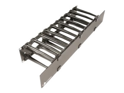 Siemon RouteIT rack cable management tray - 2U