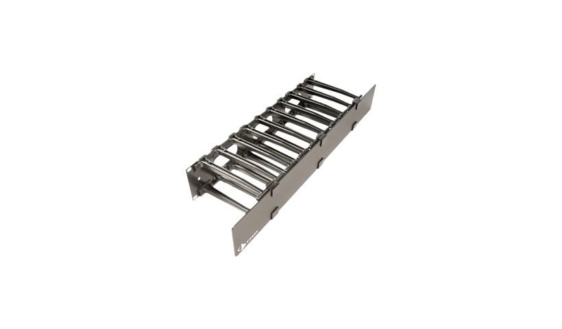 Siemon RouteIT rack cable management tray - 2U