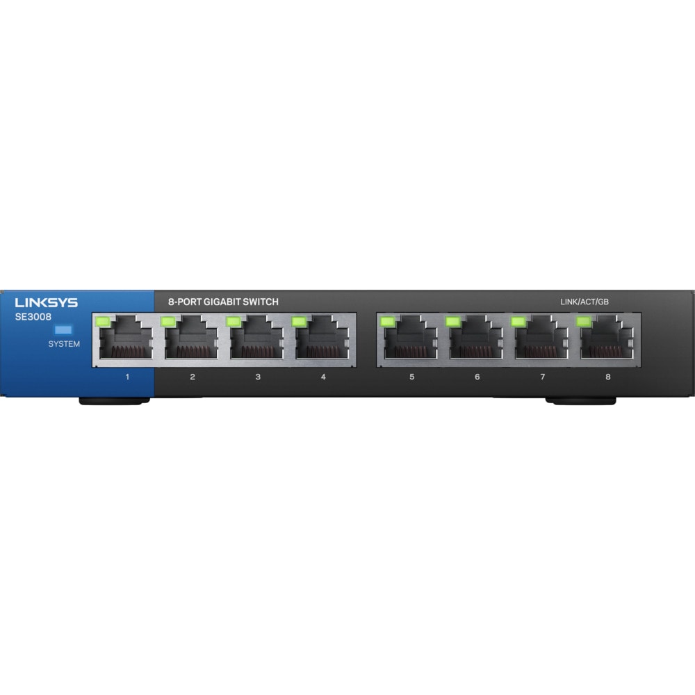 Switch manageable 8 ports Gigabit PoE+, Linksys