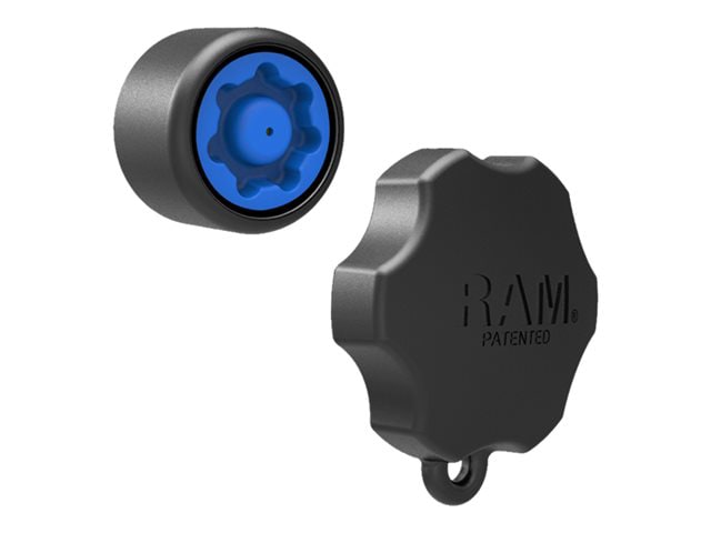 RAM Mixed Combination Pin-Lock RAP-S-KNOB5U mounting component - black