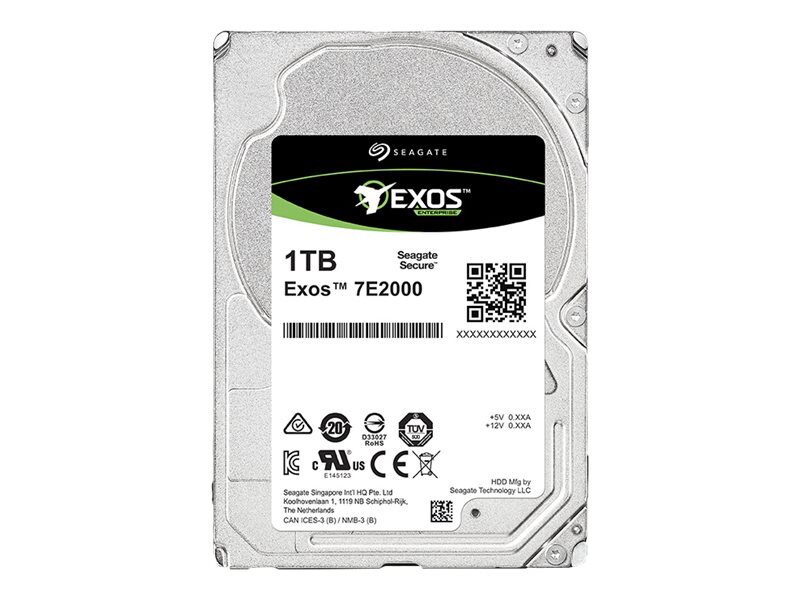 Seagate Exos 7E2000 ST1000NX0333 - hard drive - 1 TB - SAS 12Gb/s