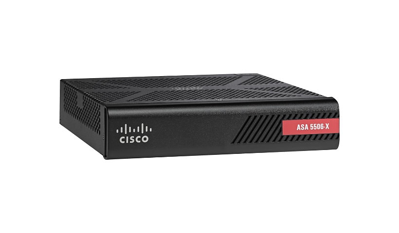 Cisco ASA 5506-X with FirePOWER Services - dispositif de sécurité - avec Cisco Security Plus License