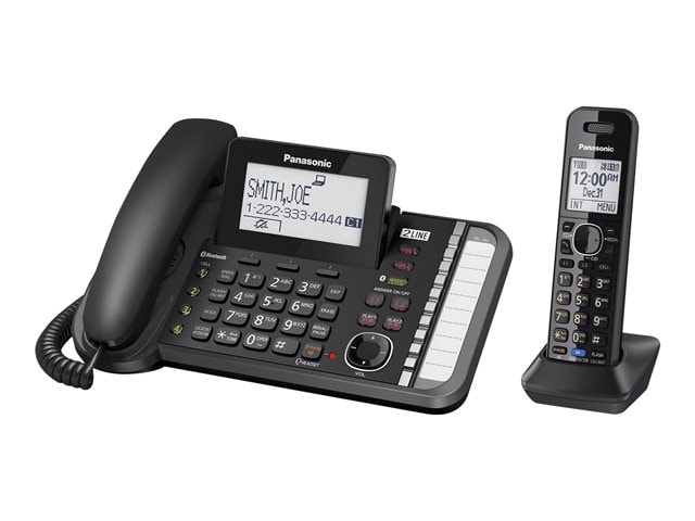 Panasonic Cordless Phone System with Digital Answering Machine, KX