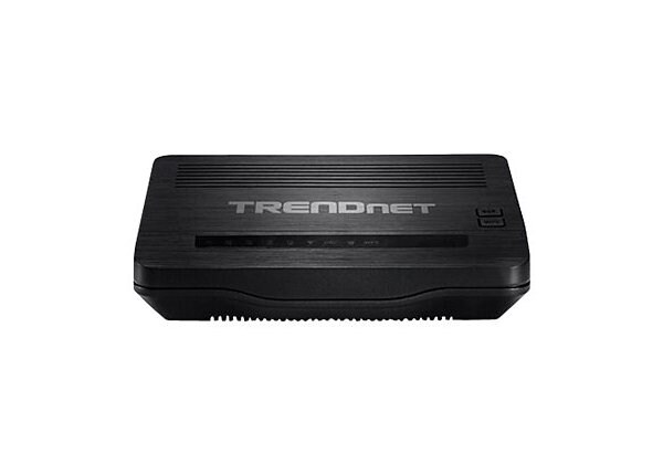 TRENDnet TEW-721BRM - wireless router - DSL modem - 802.11b/g/n - desktop