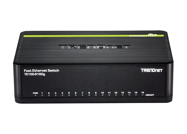 TRENDnet TE100 S16DG - switch - 16 ports