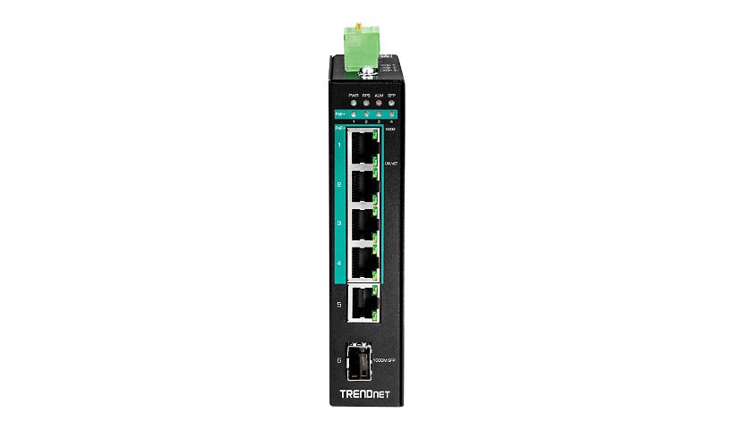 TRENDnet TI-PG541 - switch - 5 ports - TAA Compliant
