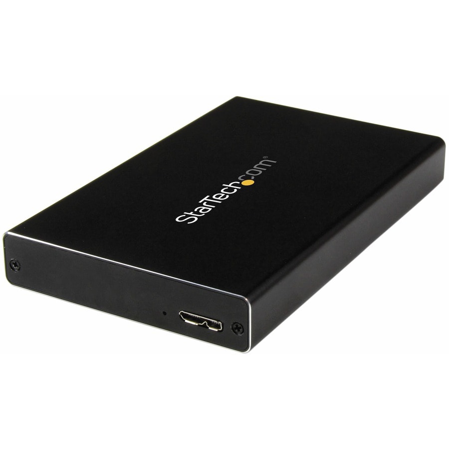 StarTech.com 2.5" IDE Hard Drive Enclosure - Supports UASP - Aluminum - IDE and SATA - USB 3.0 HDD Enclosure - External