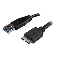 StarTech.com 3m / 10 ft Slim SuperSpeed USB 3.0 A to Micro B Cable - M/M