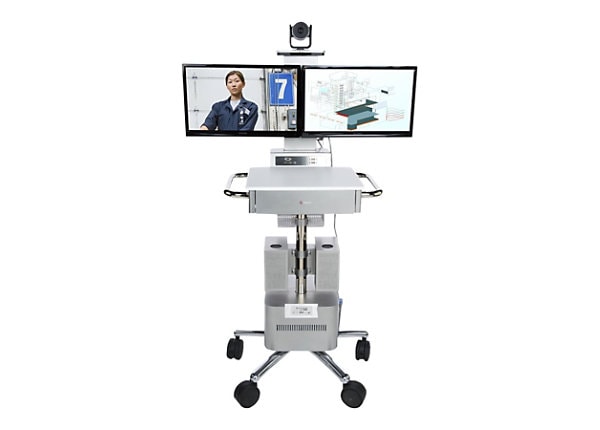 Poly RealPresence Utility Cart 500 - video conferencing kit - with EagleEye