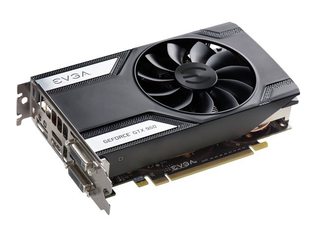 EVGA GeForce GTX 960 Superclocked graphics card - GF GTX 960 - 2 GB