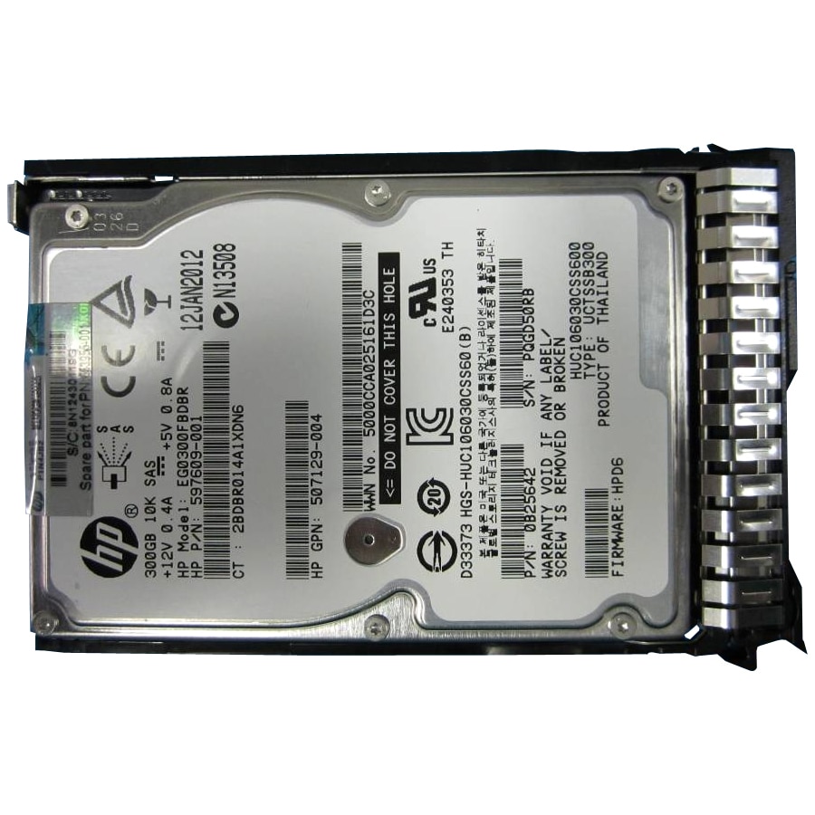 HPE Dual Port Enterprise - hard drive - 300 GB