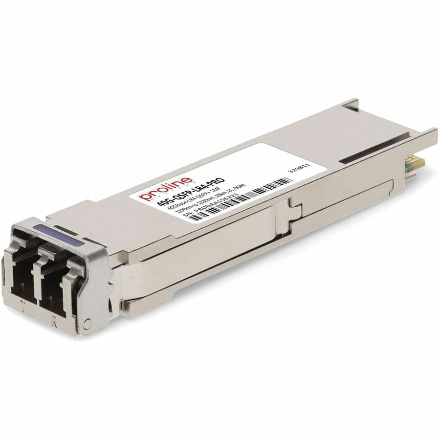 Proline Brocade 40G-QSFP-LR4 Compatible QSFP+ TAA Compliant Transceiver - QSFP+ transceiver module - 40 Gigabit LAN