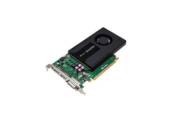 NVIDIA Quadro K2000 graphics card - Quadro K2000 - 2 GB