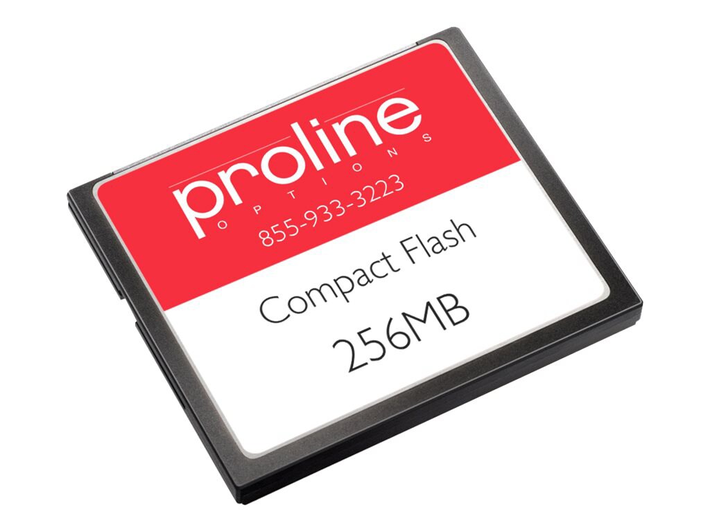 Proline - flash memory card - 256 MB - CompactFlash