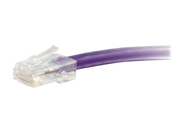 C2G 6ft Cat6 Non-Booted Unshielded (UTP) Ethernet Network Patch Cable - Purple - patch cable - 1.83 m - purple