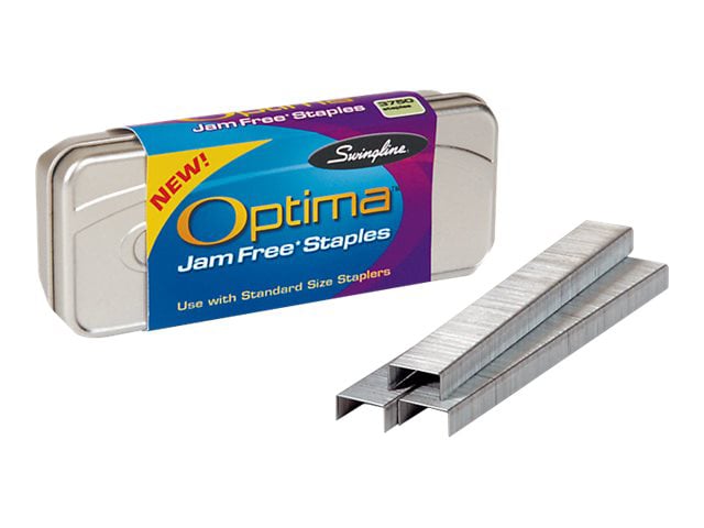 Swingline Optima Premium - staples - 0.252 in - silver - pack of 3750
