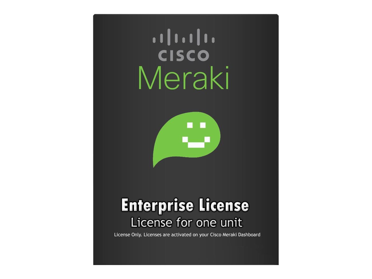 Cisco Meraki Enterprise - subscription license (1 year) - 1 license