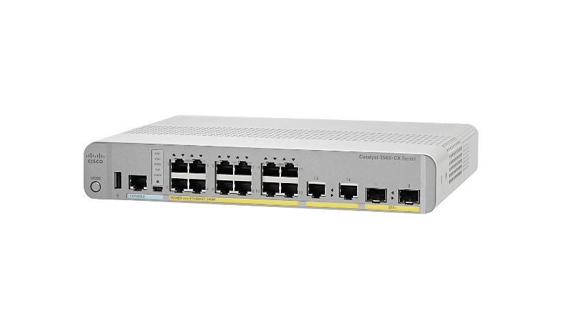 Cisco Catalyst 3560CX-12PD-S - switch - 12 ports - managed - rack-mountable