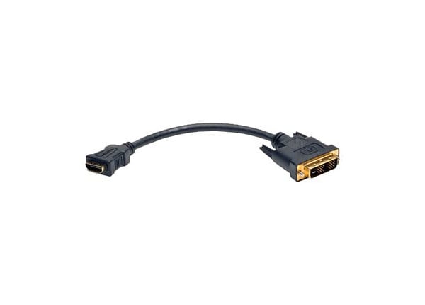 Bevise Spectacle Tablet Tripp Lite 8in HDMI to DVI Adapter Converter Cable Connector HDMI to DVI-D  F/M 8" - adapter - HDMI / DVI - 8 in - P130-08N - Audio & Video Cables -  CDW.com