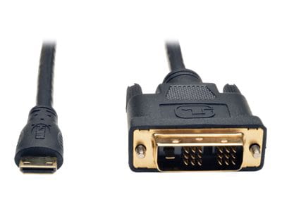 Eaton Tripp Lite Series Mini HDMI to DVI Adapter Cable (M/M), 10 ft. (3.1 m) - adapter cable - HDMI / DVI - 10 ft