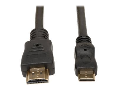 Eaton Tripp Lite Series High-Speed HDMI to Mini HDMI Cable with Ethernet (M/M), 10 ft. - HDMI cable with Ethernet - 10