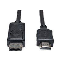 Eaton Tripp Lite Series DisplayPort to HDMI Adapter Cable (M/M), 3 ft. (0.9 m) - adapter cable - DisplayPort / HDMI - 3