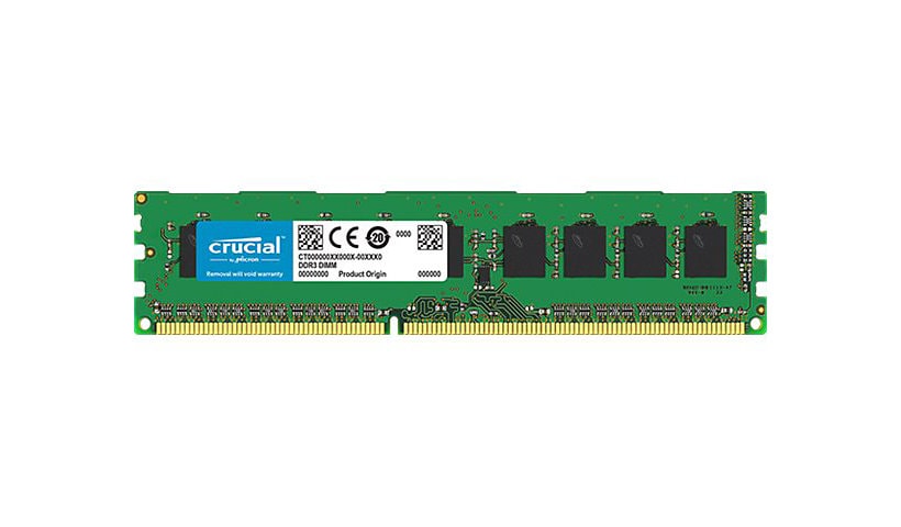 Crucial - DDR3 - module - 8 GB - DIMM 240-pin - 1866 MHz / PC3-14900 - unbu