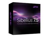 Sibelius ( v. 7.5 ) - box pack (version upgrade)