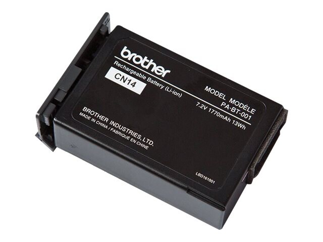 Brother PA-BT-001-B - printer battery - Li-Ion - 1770 mAh