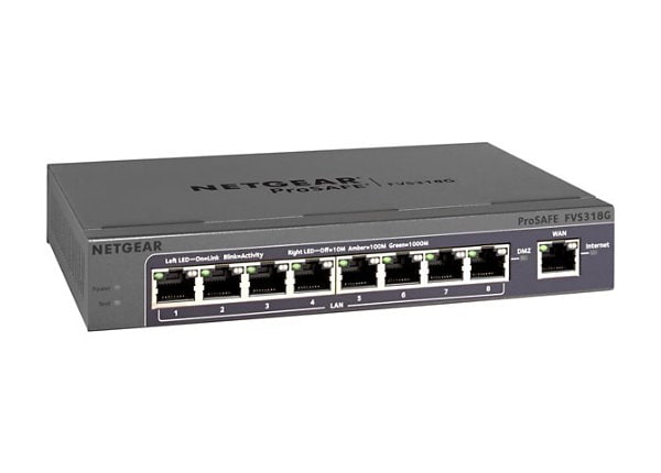 NETGEAR ProSAFE Gigabit VPN Firewall (FVS318G) 
