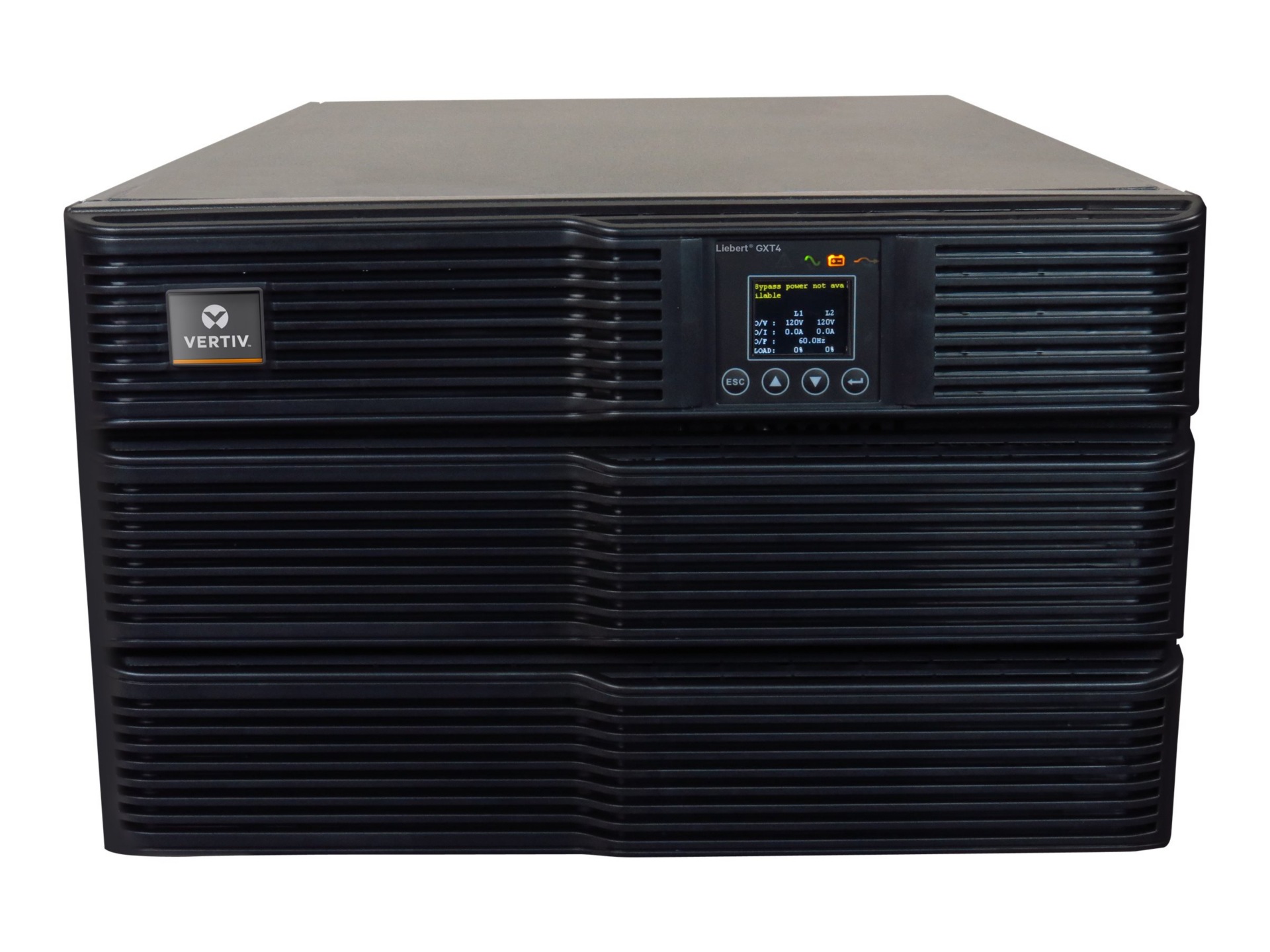 Vertiv Liebert GXT4 10000VA/9000W, 208V Double Conversion Rack/Tower UPS