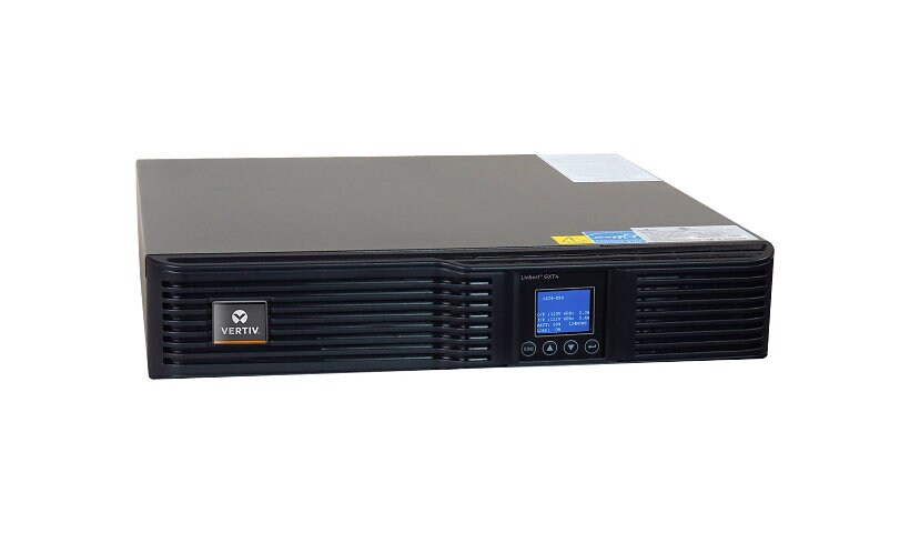 Vertiv Liebert GXT4, 3000VA/2700W, 208V Double-Conversion Rack/Tower UPS