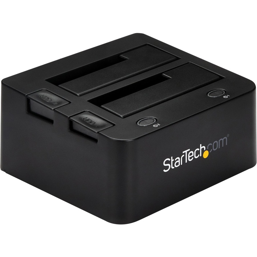 StarTech.com 2-Bay USB 3.0 to SATA and IDE Hard Drive Docking Station,  2.5/3.5 SSD/HDD Dock - UNIDOCKU33 - Storage Mounts & Enclosures 