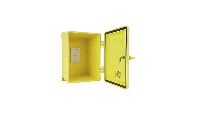 GAI-Tronics 255 Series Weatherproof Telephone Enclosure - Yellow