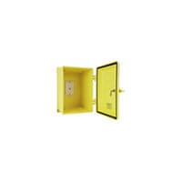 GAI-Tronics 255 Series Weatherproof Telephone Enclosure - Yellow