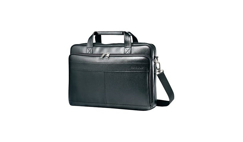 Samsonite Leather Business Slim Brief notebook carrying case