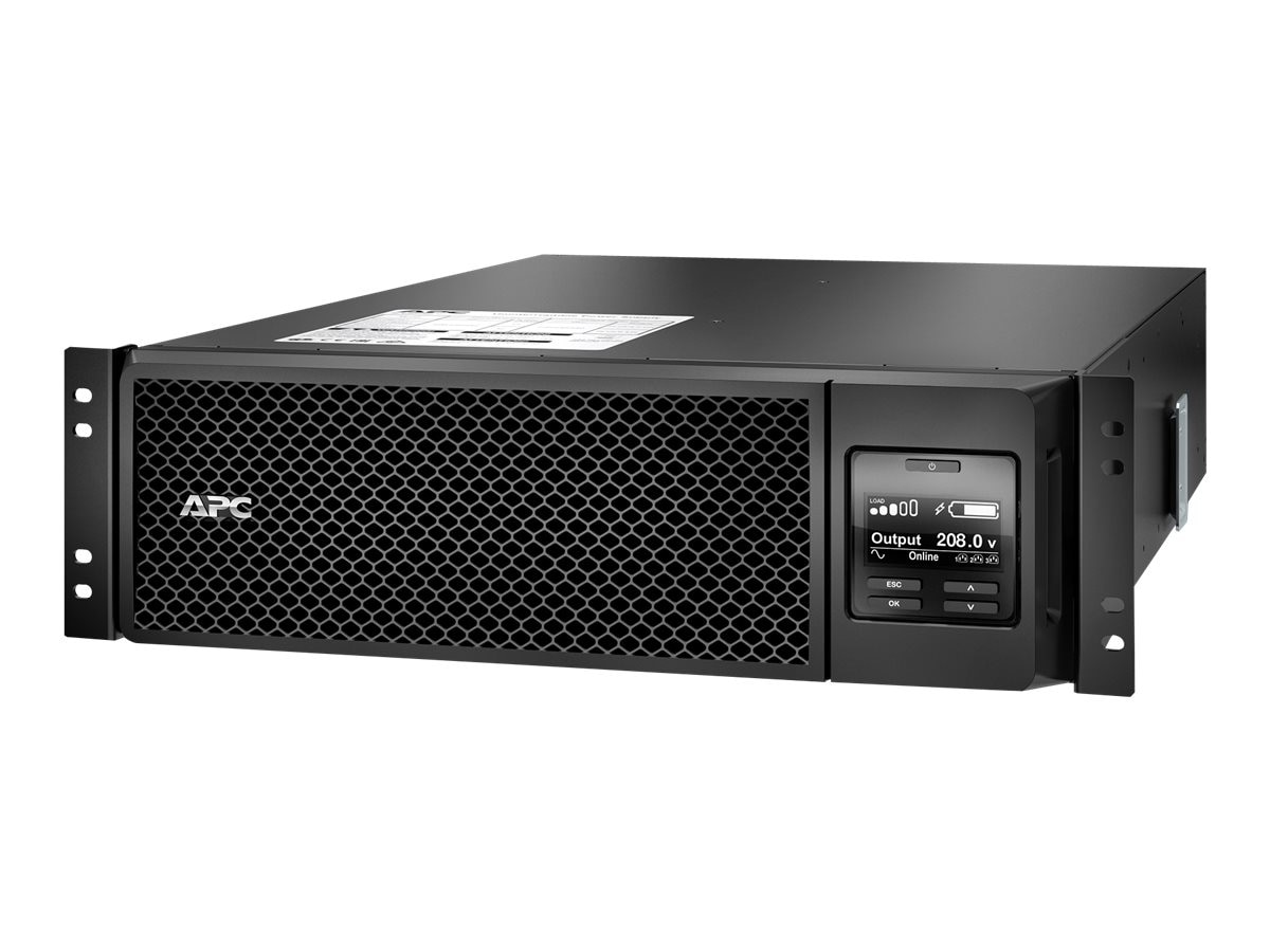 APC Smart-UPS SRT On-Line 5000VA 3U Rackmount 208/240V IEC Outlets