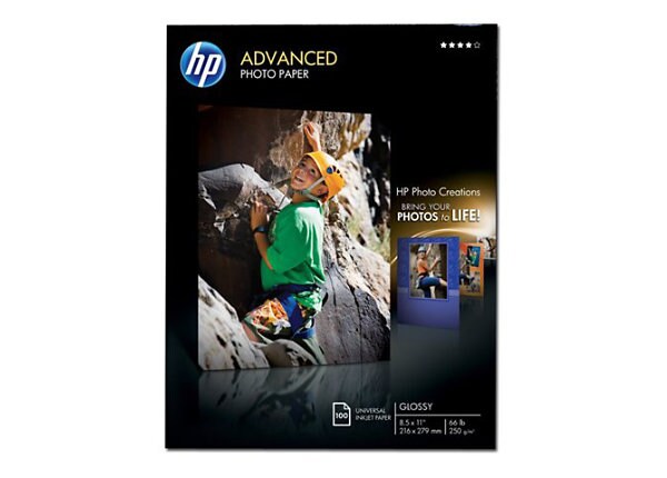HP Advanced Photo Paper - glossy photo paper - 100 sheet(s)
