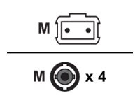 Proline patch cable - 3.3 ft - yellow